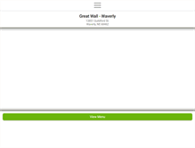 Tablet Screenshot of greatwallwaverly.com